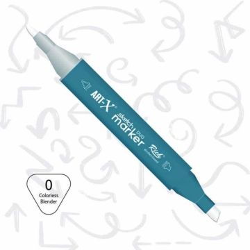 Rich Art-X Sketch Marker Duo Çift Uçlu Marker Kalem 0 Blender