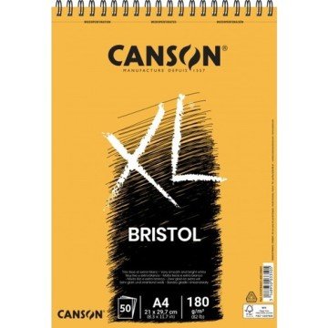 Canson XL Bristol Defter Blok 180 gr. A4 50 Sayfa