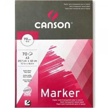 Canson Marker Layout Blok A3 70 gr. 70 Sayfa