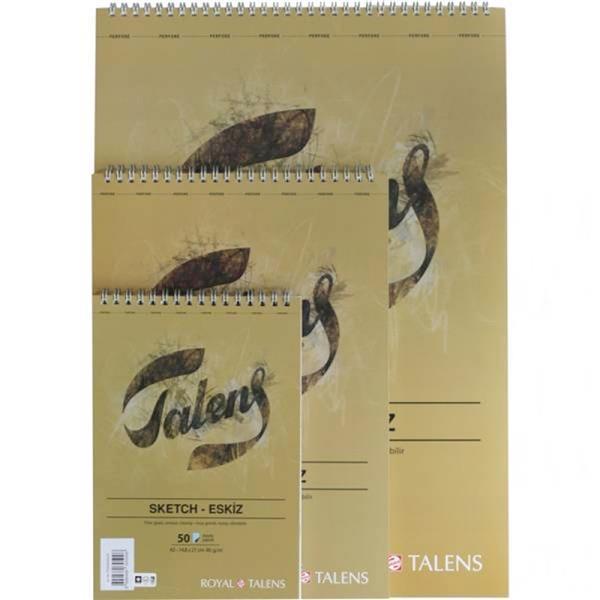 Talens Spiralli Eskiz Bloğu 90 gr A3 50 Yaprak