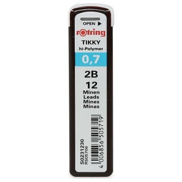 Rotring Hi-Polymer Kurşun Kalem Ucu 0.7 mm 2B