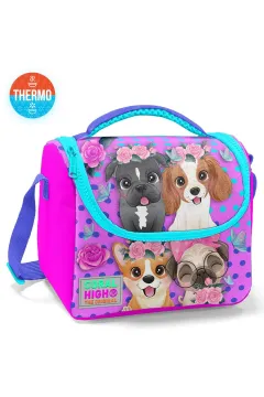 Coral High Kids Pembe Köpek Desenli 3’lü Okul Çanta Seti SET0123750