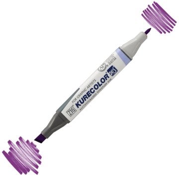 Zig Kurecolor Kc3000 Twin S Marker Kalem 665 Deep Pink