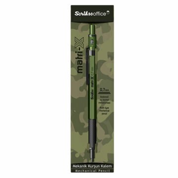 Scrikss Matri X Mekanik Kurşun Kalem 0.7mm Yeşil
