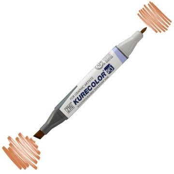 Zig Kurecolor Kc3000 Twin S Marker Kalem 723 Sand