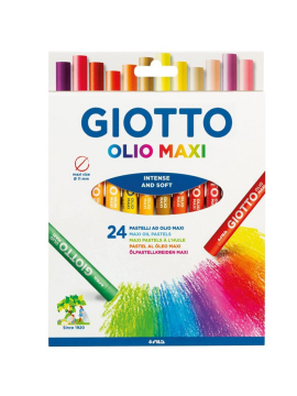 Giotto Olio Yağlı Pastel Boya 24 Renk