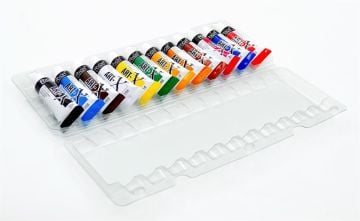 Rich Art-x 12 Ml 12 Renk Tüp Akrilik Boya