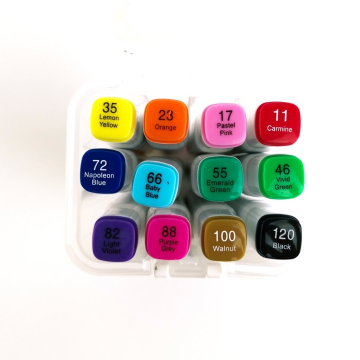 Silky Touch Marker Art 12 Adet Kutulu Kalem Seti
