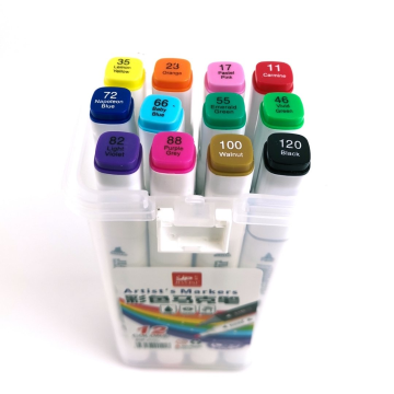 Silky Touch Marker Art 12 Adet Kutulu Kalem Seti