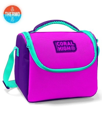 Coral High Kids Mor Pembe Thermo Beslenme Çantası 11847