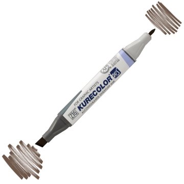Zig Kurecolor Kc3000 Twin S Marker Kalem 764 Mid Brown