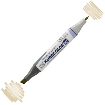 Zig Kurecolor Kc3000 Twin S Marker Kalem 766 Light Chestnut