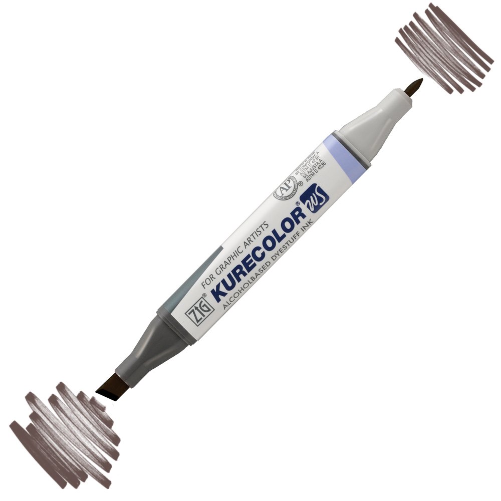 Zig Kurecolor Kc3000 Twin S Marker Kalem 767 Dark Brown