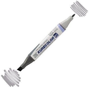 Zig Kurecolor Kc3000 Twin S Marker Kalem 803 Gray Brown