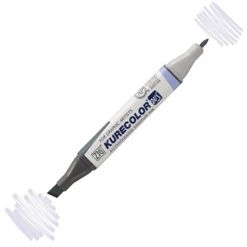 Zig Kurecolor Kc3000 Twin S Marker Kalem 821 Pale Gray