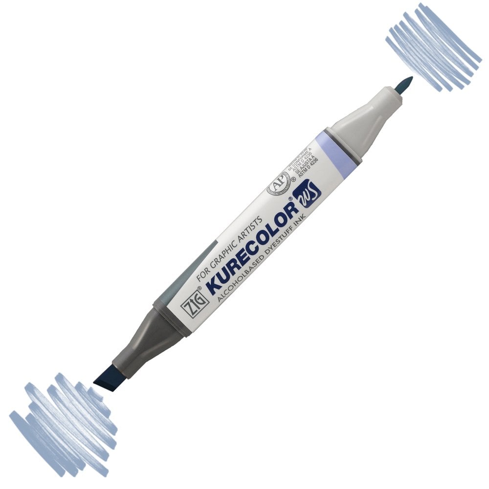 Zig Kurecolor Kc3000 Twin S Marker Kalem 823 Dawn Gray