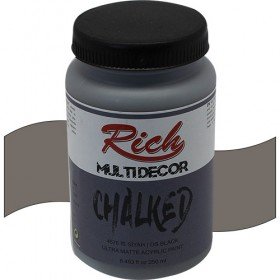 Rich Multi Decor Chalked 4576 - İS SİYAH Boya 250 cc