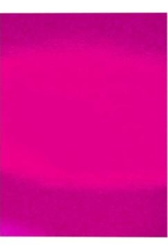 Alex Schoeller Metalik Renkli Karton 50x70cm Pembe