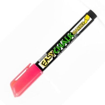 Marvy 470 Sıvı Tebeşir Marker Kalem Fosforlu Kırmızı