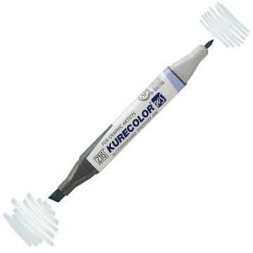 Zig Kurecolor Kc3000 Twin S Marker Kalem 842 Green Gray 2