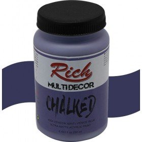 Rich Multi Decor Chalked 4554 - VENEDİK MAVİ Boya 250 cc