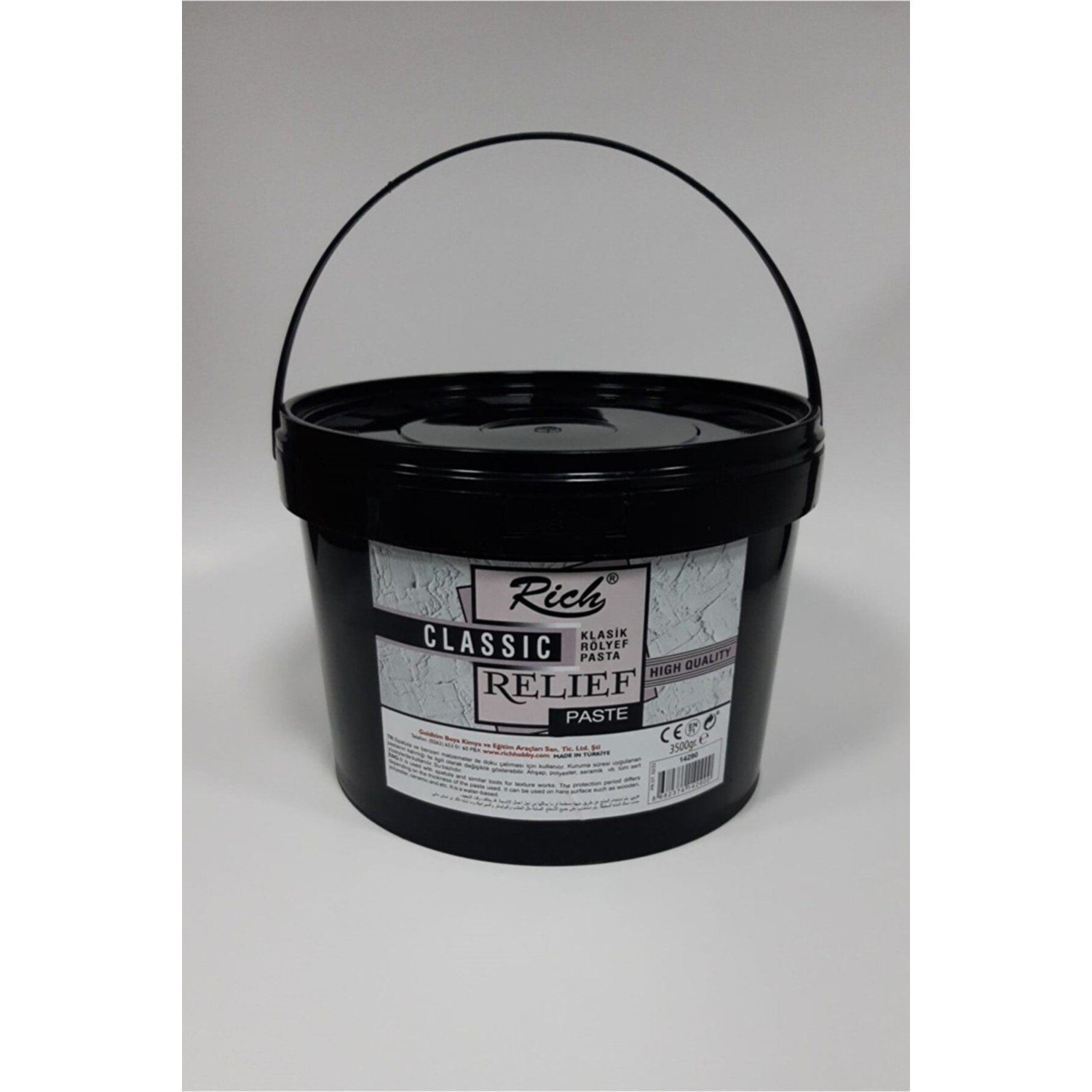 Rich Rölyef Pasta Kova 3.5 KG