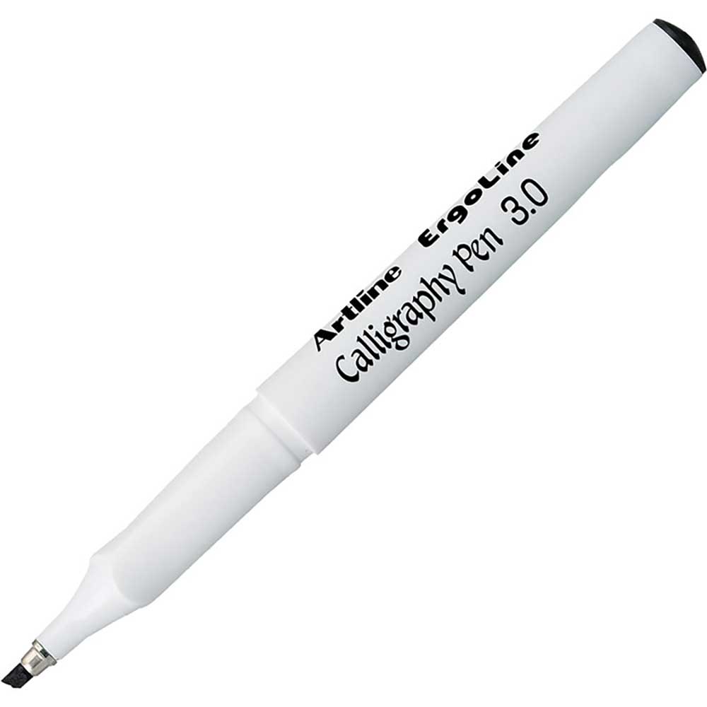 Artline Supreme Arabic Kaligrafi Kalemi Yan Kesik Uç 3.0 mm Siyah