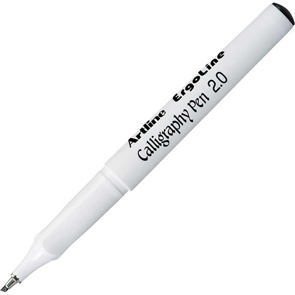 Artline Supreme Arabic Kaligrafi Kalemi Yan Kesik Uç 2.0 mm Siyah