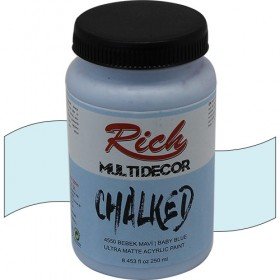 Rich Multi Decor Chalked 4550 - BEBEK MAVİ Boya 250 cc