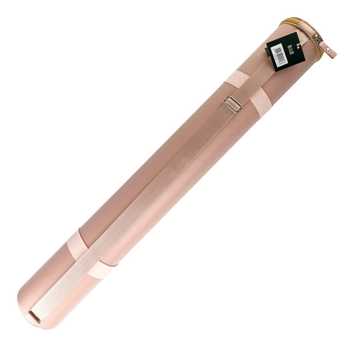 Bback Suni Deri Proje Tüpü Çap:10,5cm 75cm Açık Pembe