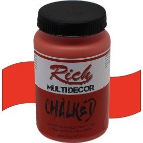 Rich Multi Decor Chalked 4530 - PASTEL KIRMIZI Boya 250 cc