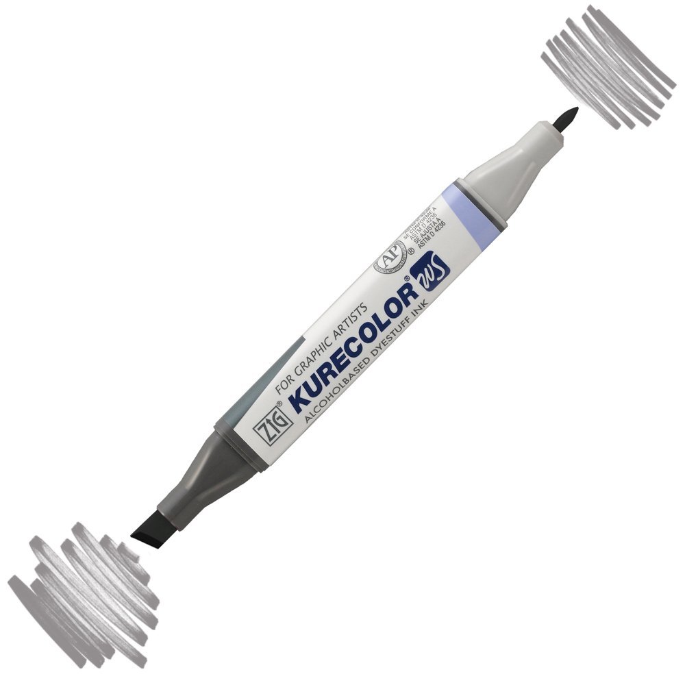 Zig Kurecolor Kc3000 Twin S Marker Kalem C07 Cool Gray 7