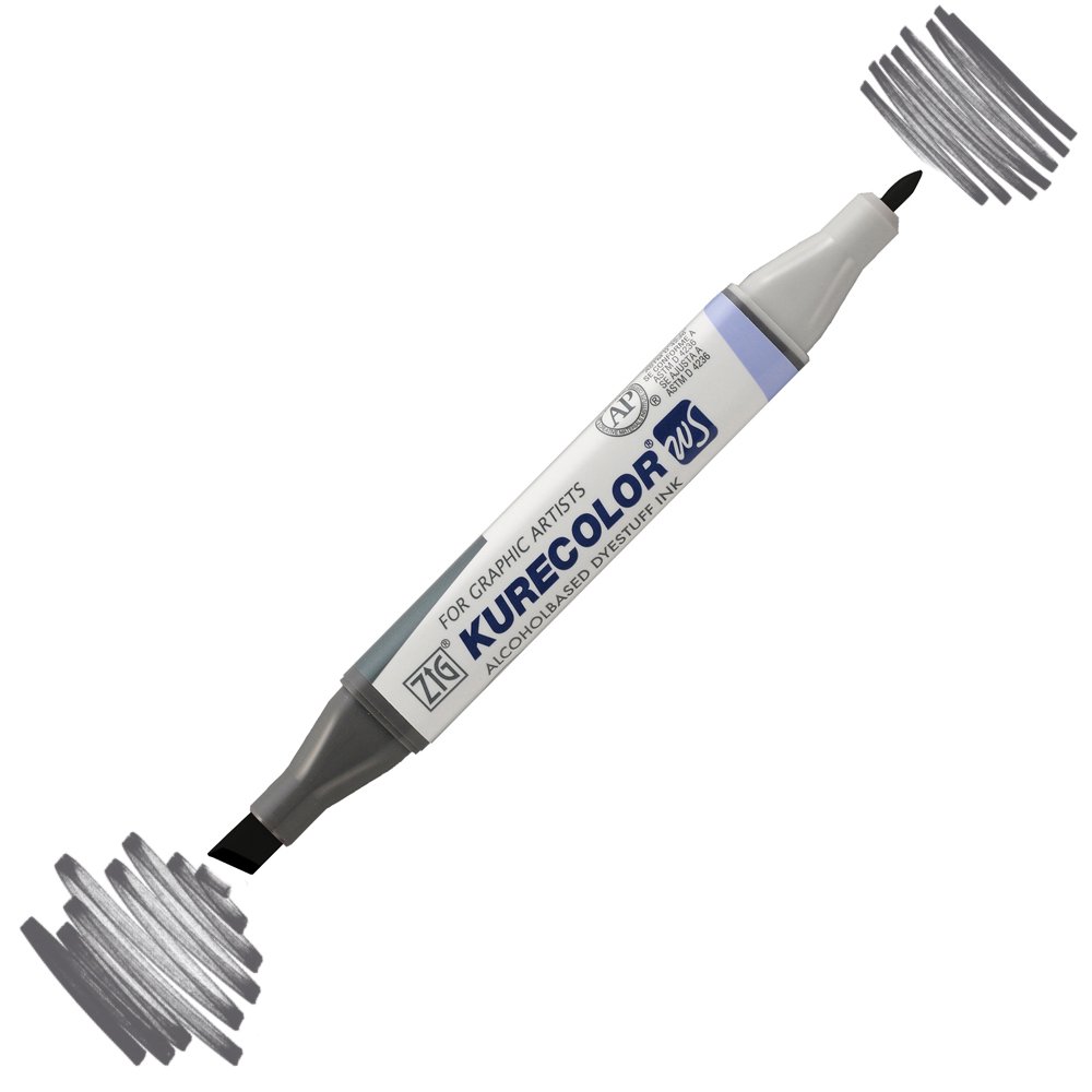 Zig Kurecolor Kc3000 Twin S Marker Kalem C10 Cool Gray 10