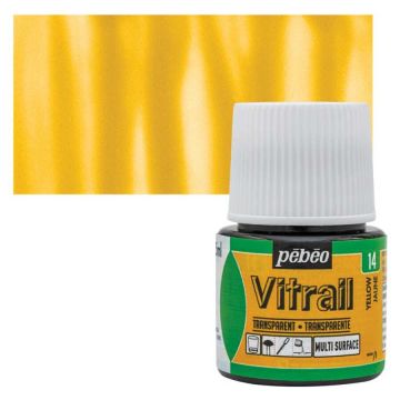 Pebeo Vitrail Cam Boyası 45Ml - 14 Yellow
