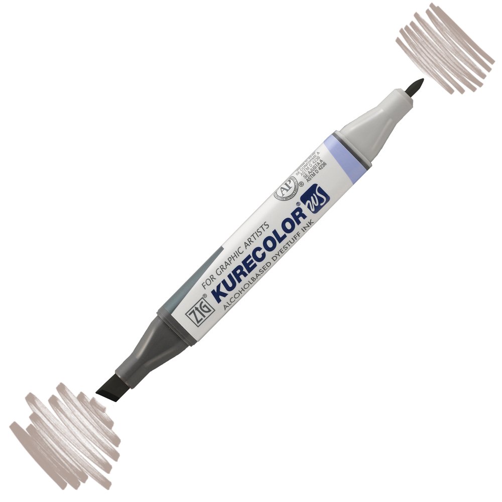 Zig Kurecolor Kc3000 Twin S Marker Kalem W07 Warm Gray 7