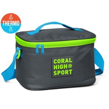 Coral High Sport Koyu Gri Thermo Beslenme Çantası 22802