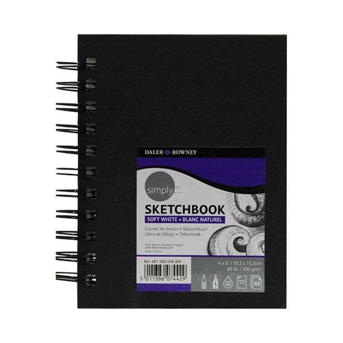 Daler Rowney Simply Sketch Defter 10.2x15.3 cm 100gr 80 Yaprak