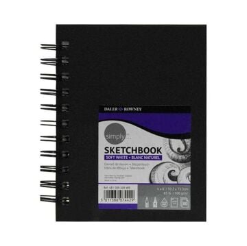 Daler Rowney Simply Sketch Defter 10.2x15.3 cm 100gr 80 Yaprak
