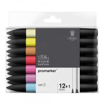 Winsor & Newton Promarker 12+1 Set-2