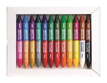 Giotto Cera Bicolor Mum Boya Kalemi Çift Taraflı 12'li Set (24 RENK)