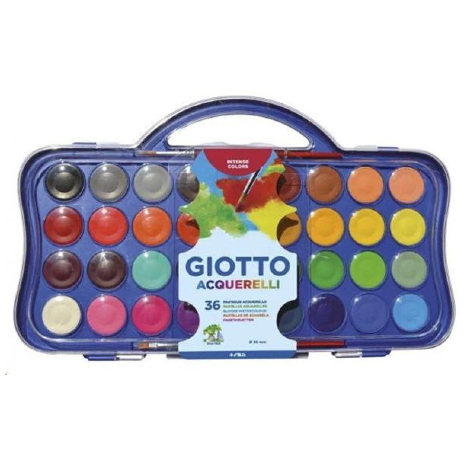 Giotto Sulu Boya Aquarelle 30 mm 36 Renk