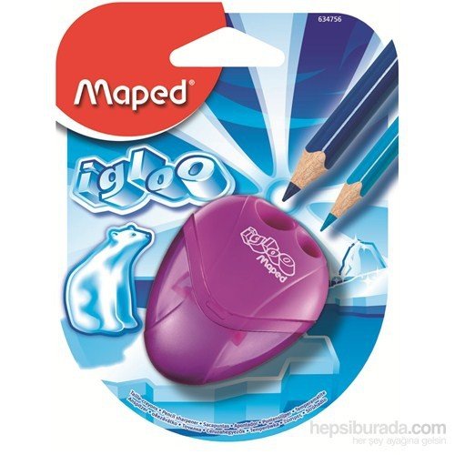 Maped 634756 Igloo Çift Delikli Kalemtraş