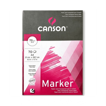 Canson Marker Layout Blok A4 70 gr. 70 Sayfa