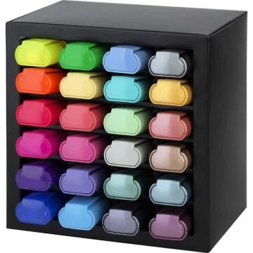 Faber Castell Textliner 46 Fosforlu Kalem 24 Renk Masa Seti
