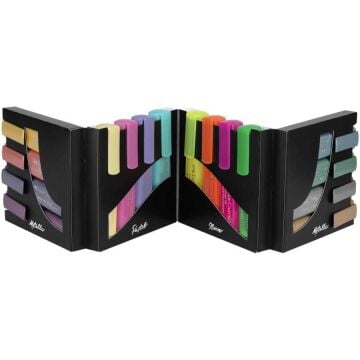 Faber Castell Textliner 46 Fosforlu Kalem 16 Renk Masa Seti