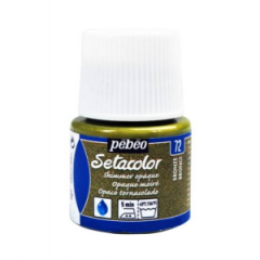 Pebeo Setacolor Shimmer (Pırıltılı) Opak Kumaş Boyası 72 BRONZE