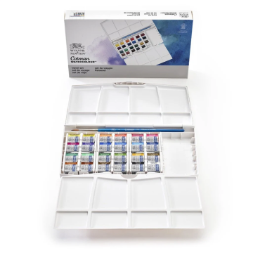 Winsor & Newton Cotman Tablet Sulu Boya 24 Renk