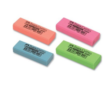 Faber Castell Pvc Free Renkli Silgi (1 Adet)