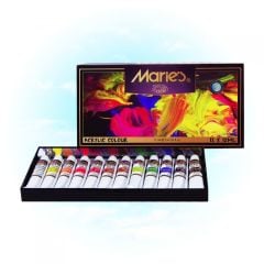 Maries 12 Renk x 12 ml Akrilik Boya Seti