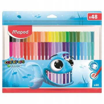Maped Color Peps Ocean Yıkanabilir Keçeli Kalem 48 Renk